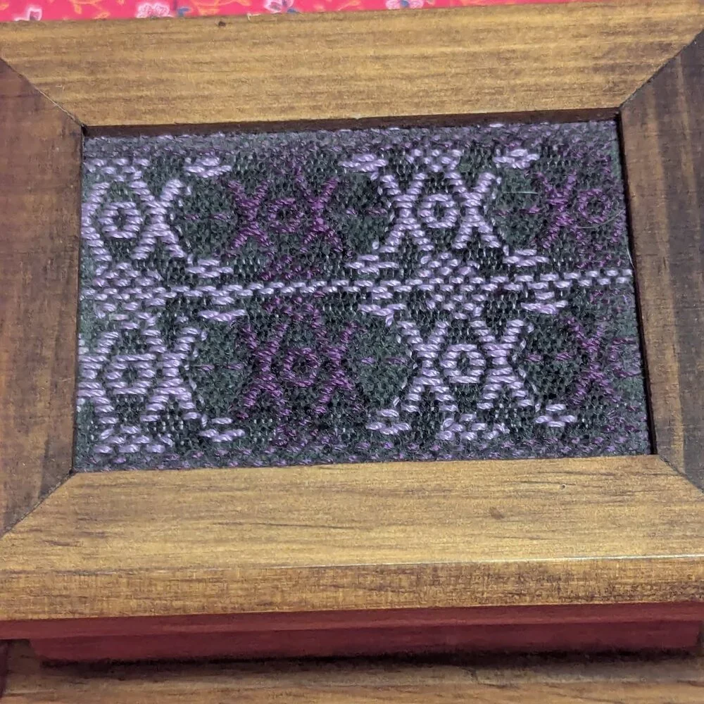 Vintage embroidered jewelry